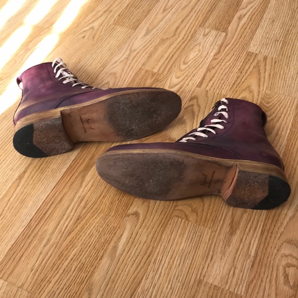 Esquivel Shoes Esquivel Battalion Leather Combat Boots Size 95